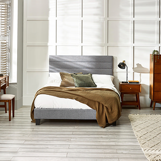 Camden Fabric Bed - Grey main image