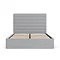 Camden Fabric Ottoman Bed - Grey carousel image