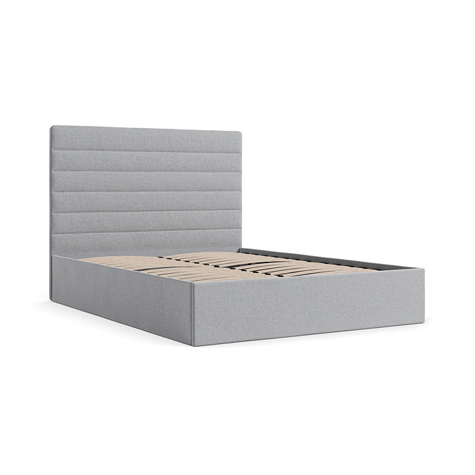 Camden Fabric Ottoman Bed - Grey carousel image