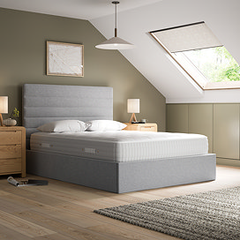 Camden Fabric Ottoman Bed - Grey main image