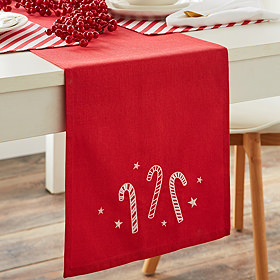Candy cane Table Runner