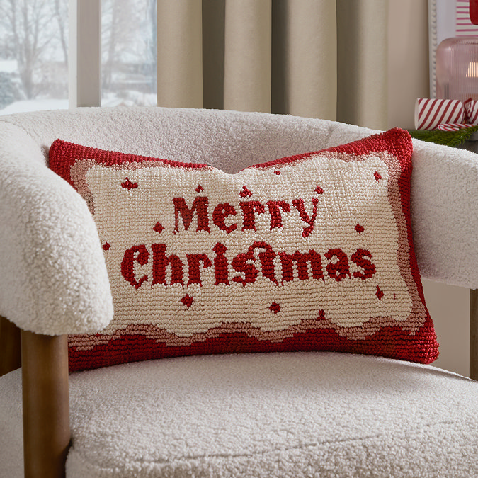 Merry Christmas cushion image 1
