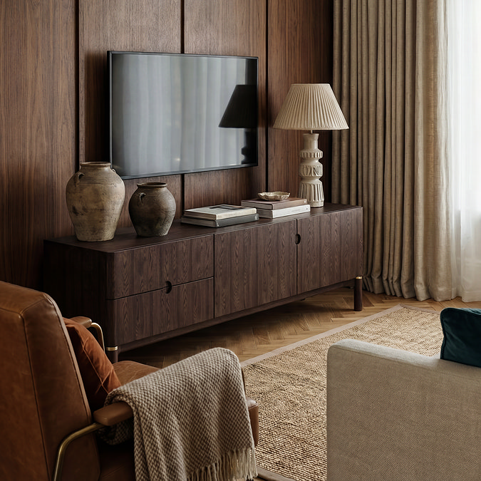 Capa TV unit in living room lifestyle