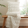 Faux Fur Throw Cream image 5