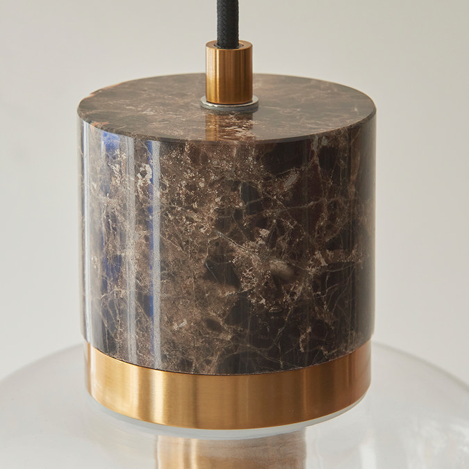 Caspian 1 light pendant