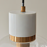 Caspian 1 pendant light Volokas marble
