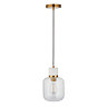 Caspian 1 pendant light Volokas marble