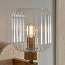 Caspian Ribbed Wall Light