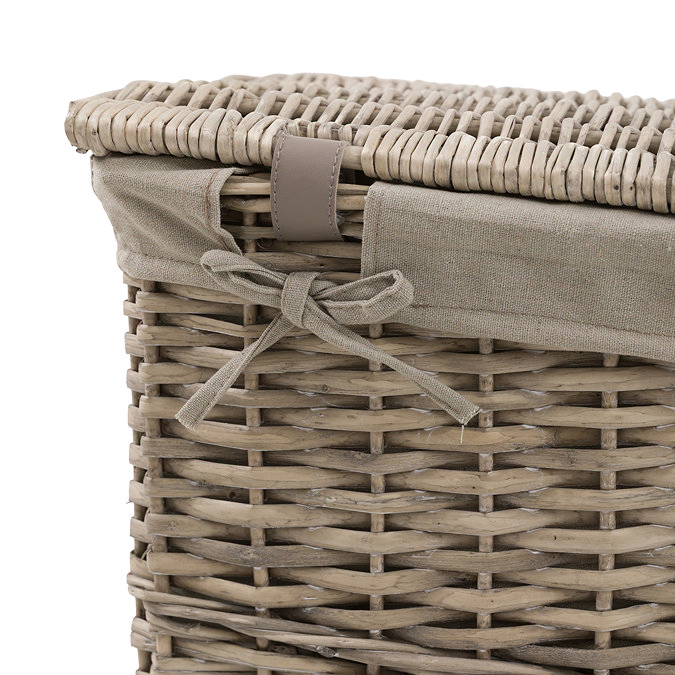 Cedar laundry basket