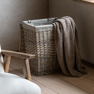 Cedar laundry basket
