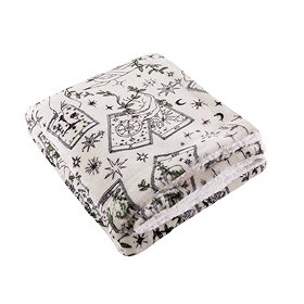 Celestial Stories Throw Green