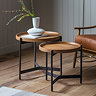 Chester Mango wood nest of tables