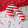 Christmas candy cane cushion image 1