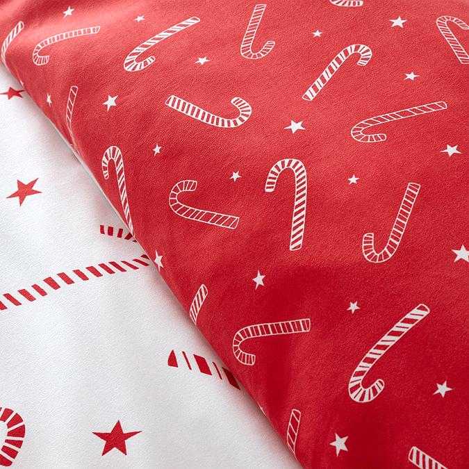 Christmas Candy Cane Close Up