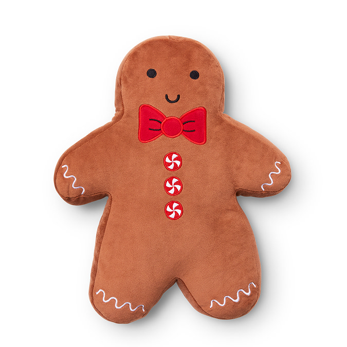 Christmas Gingerbread Cushion Image 3