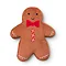 Christmas Gingerbread Cushion Image 3