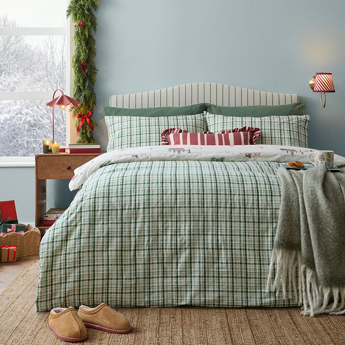 Christmas Tree Lane Duvet Cover Set image