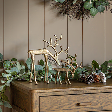 Metal Reindeer Decorations