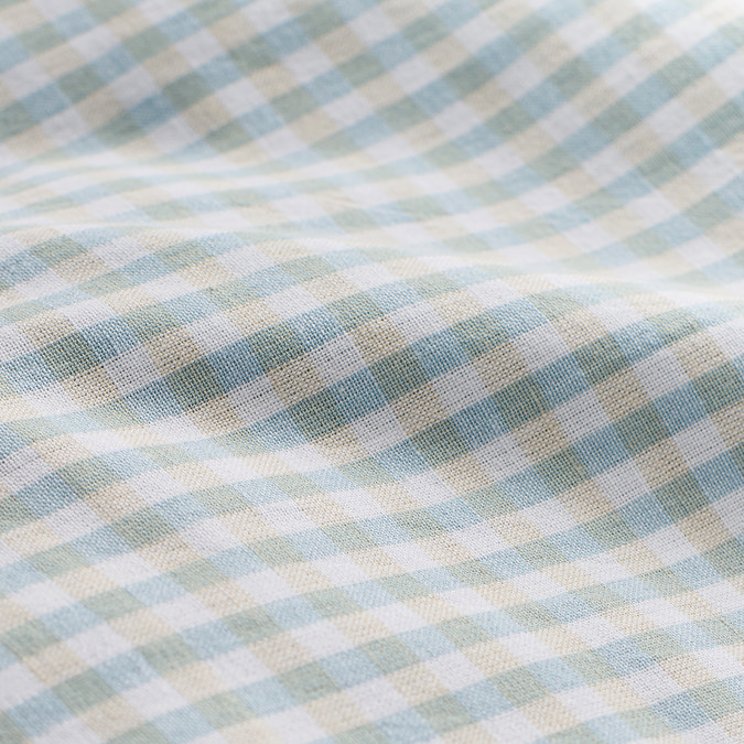 Gingham Yarn Dye Blue