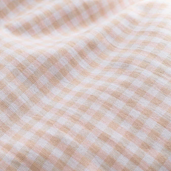 Gingham Yarn Dye Pink