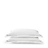 Beaumont duvet cover set with sage green trim