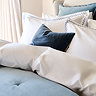 Wave Embroidery China Blue Duvet Cover Set image
