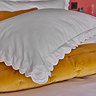christy scallop edge bedding in white
