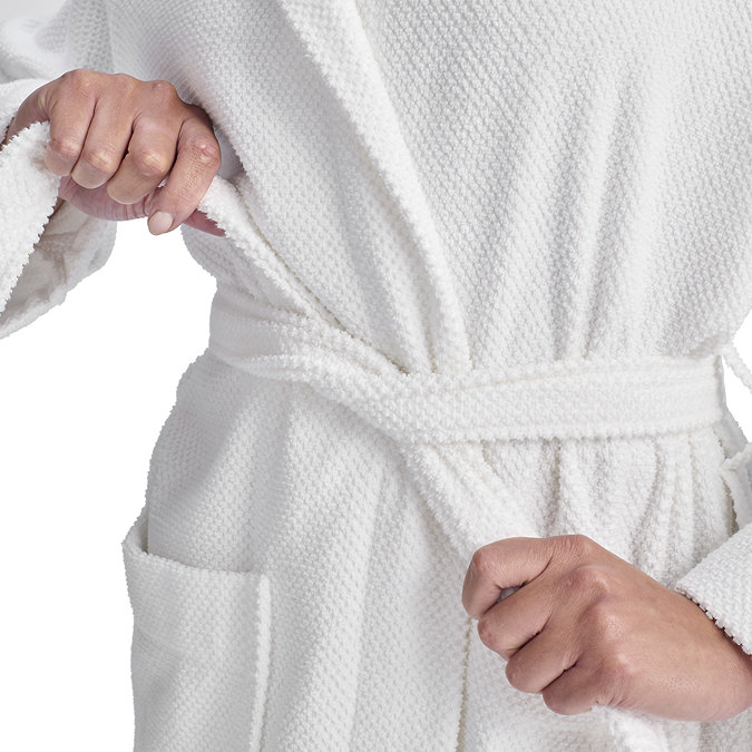 Christy brixton bathrobe white image