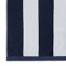 Christy Navy Cabana Stripe Beach Towel image