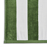 Christy Cabana Stripe Olive towel image