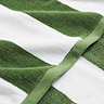 Christy Cabana Stripe Olive towel image