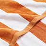 Christy Cabana Stripe Orange Beach Towel image