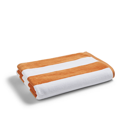 Christy Cabana Stripe Orange Beach Towel image