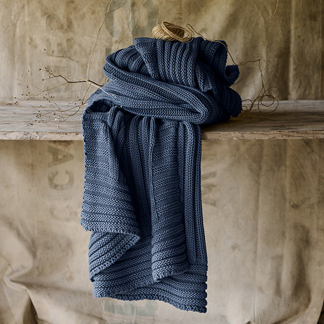 Denim cambridge throw image