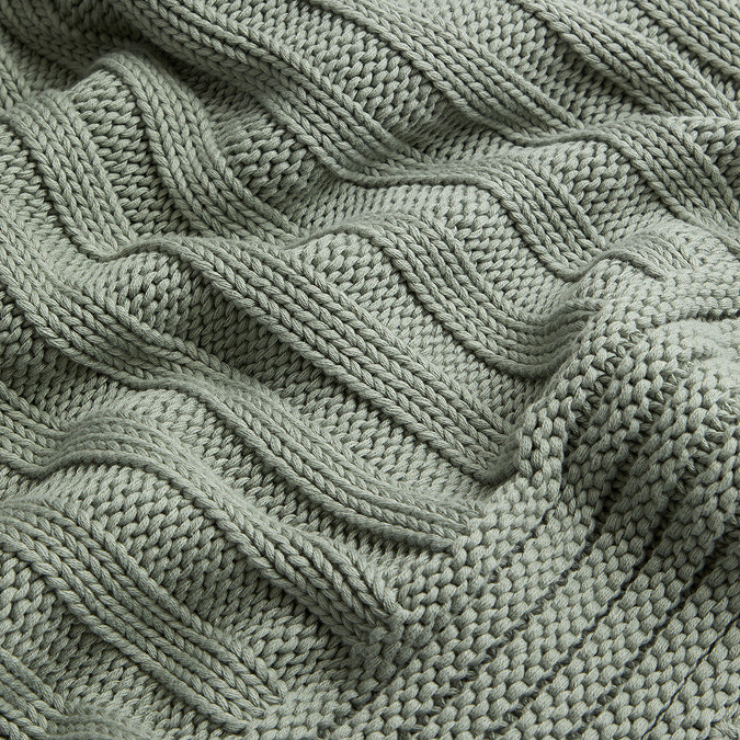 Khaki cambridge throw image