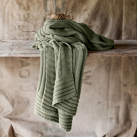 Khaki cambridge throw image
