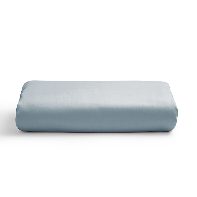 Ice Blue Classic Sateen Deep Fitted Sheet image