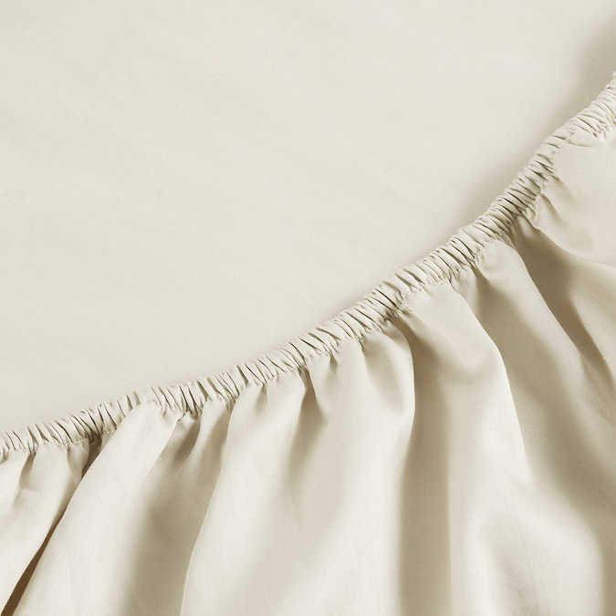 Christy Ivory Classic Sateen Deep Fitted Sheet image