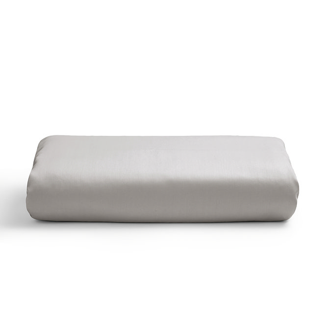 Classic Sateen Silver Grey Deep Fitted Sheet image