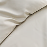 Champagne classic sateen duvet cover set image