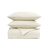 Classic Sateen ivory duvet cover set image