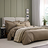 Mushroom cotton sateen duvet cover set image