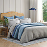 Christy classic sateen silver grey duvet cover set image