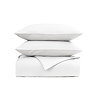 Classic Sateen white duvet cover set image