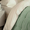 Classic Sateen flat sheet in in ivory image