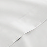 Christy White Cotton Sateen Flat Sheet Image