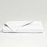 Christy White Cotton Sateen Flat Sheet Image