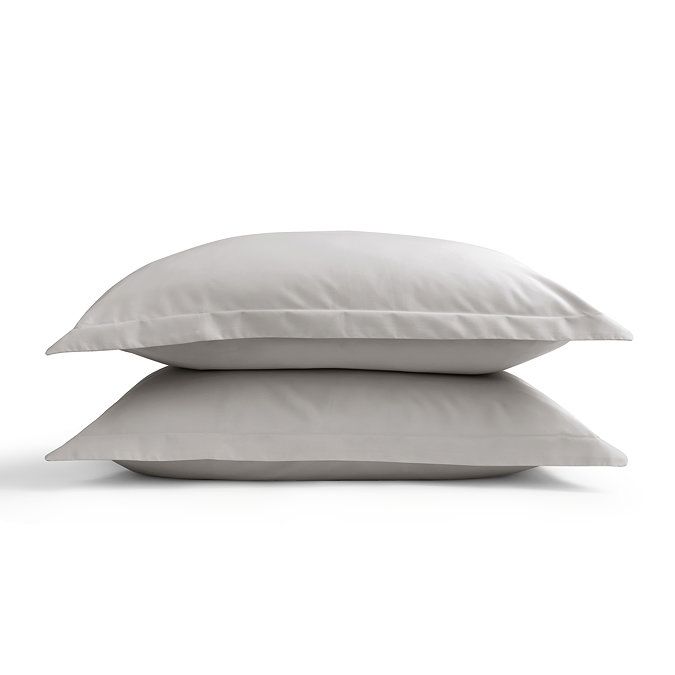 Classic Sateen Grey Oxford Pillowcase image