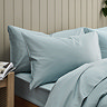 Classic Sateen Ice Blue Standard Pillowcase Pair image