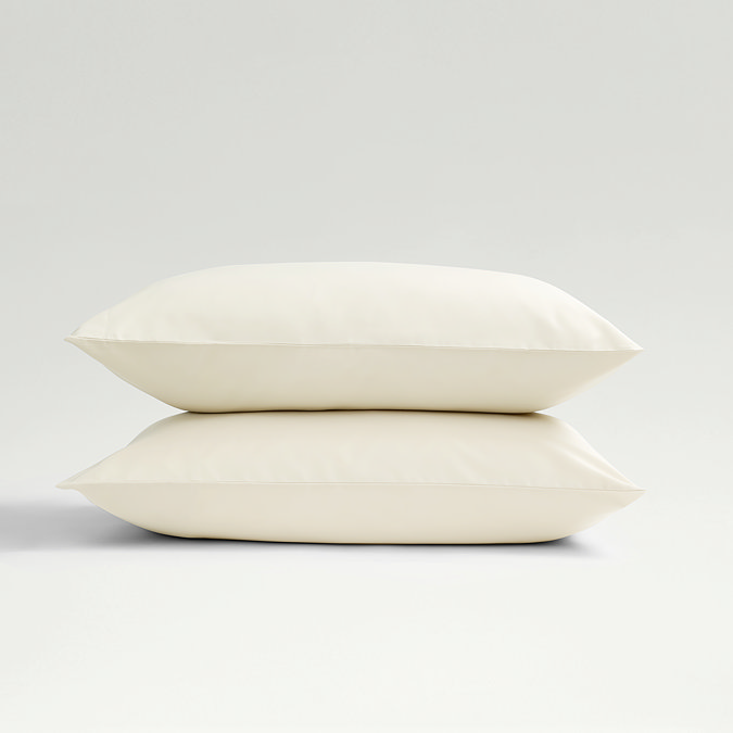 Classic Sateen Ivory Pillowcase image
